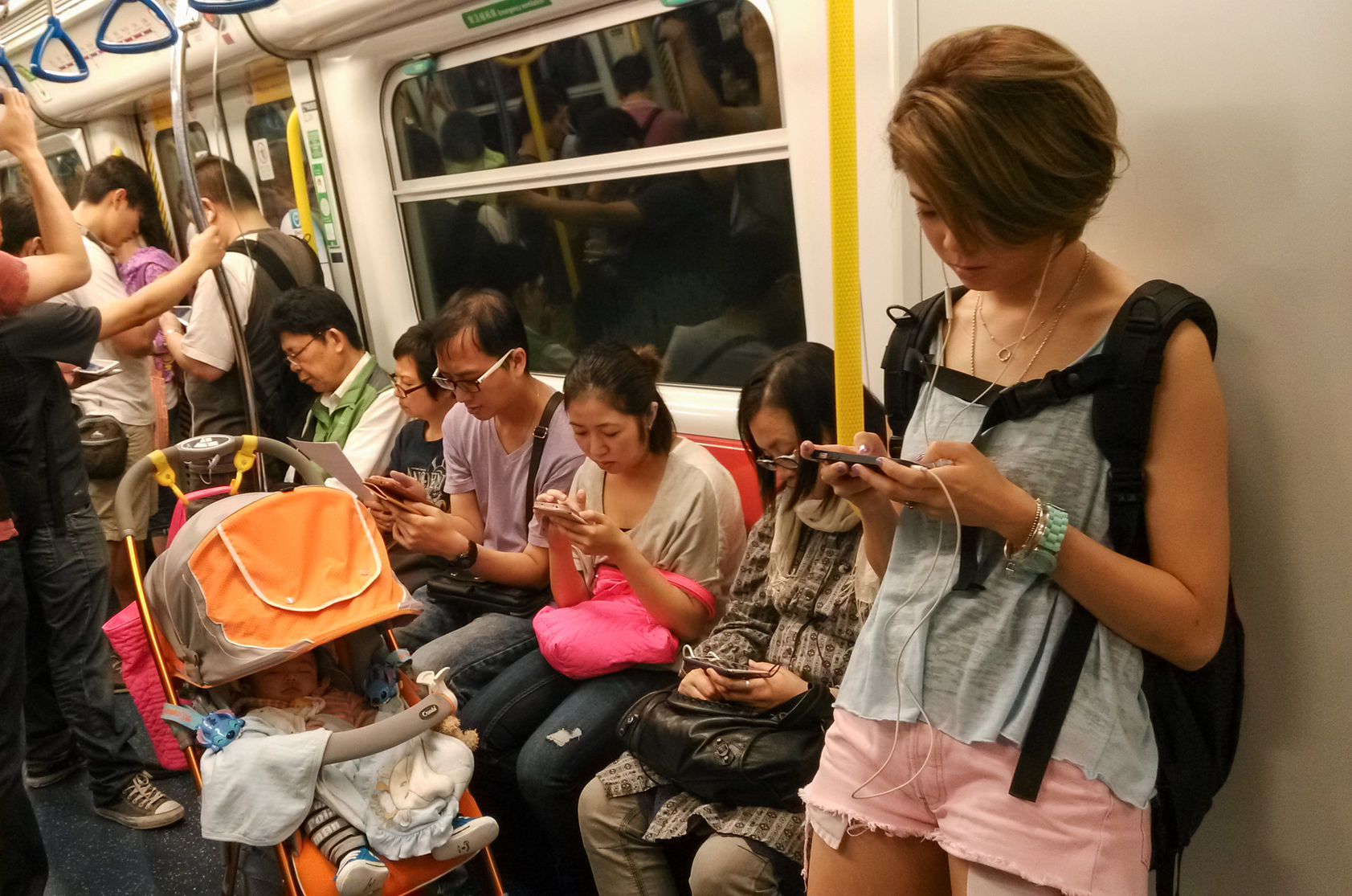 Stranger watching subway images