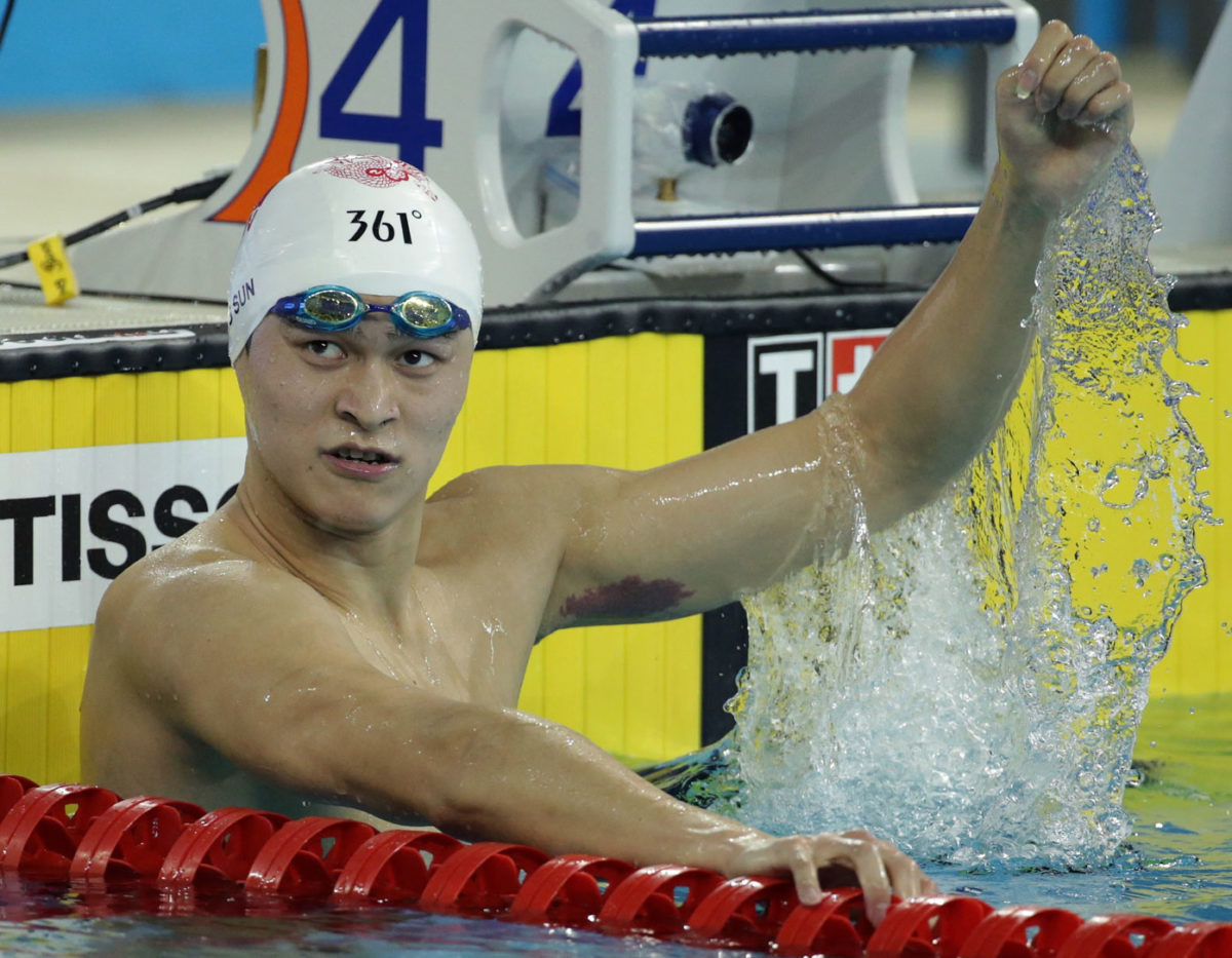 Olympic Swimmer Sun Yang Gets Eight Year Doping Ban The China Project