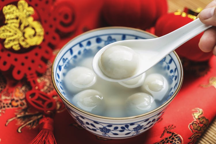 chinese new year desserts tang yuan