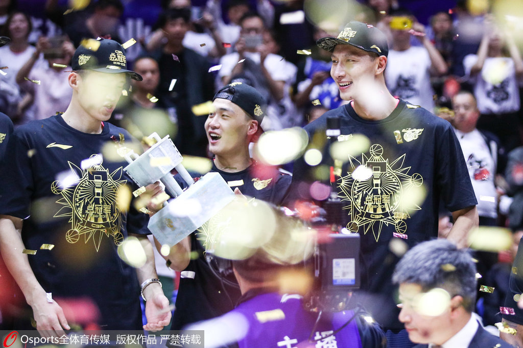 Guangdong Southern Tigers 2019 CBA champs