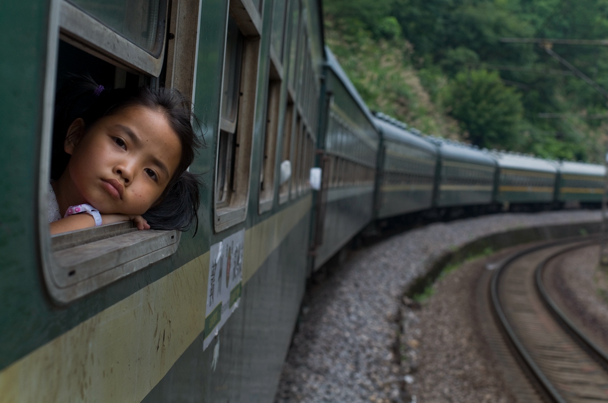 QHFTrain number 5218 from Quanzhou East to Ganzhou on 1 June 2014