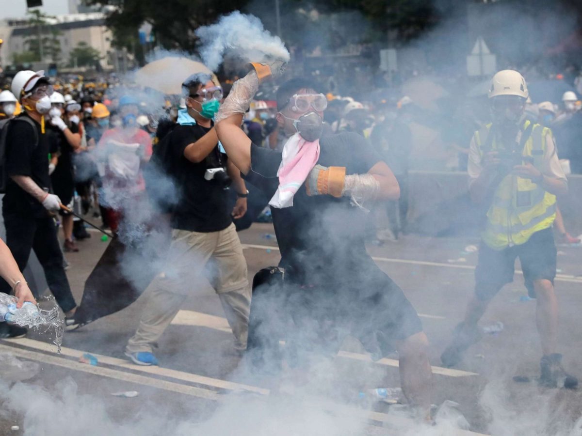 What to do when you get tear gassed in Hong Kong – The China Project