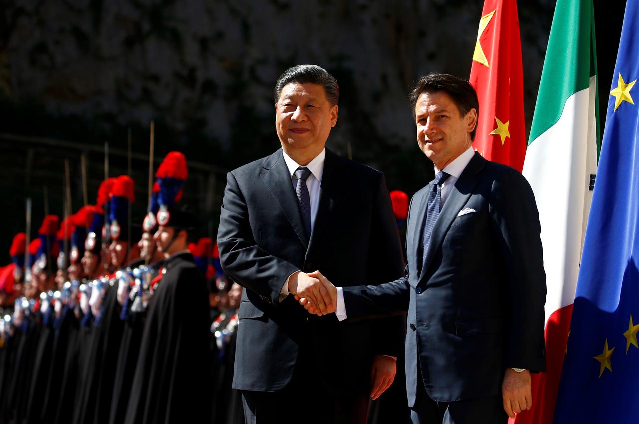 china italy belt and road