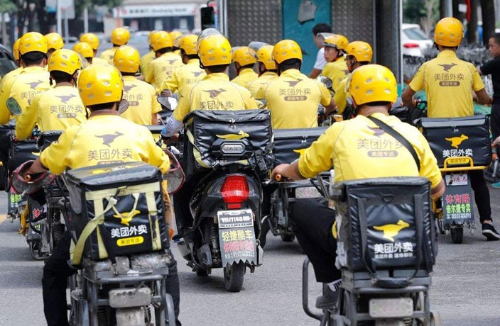 meituan delivery riders