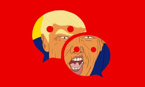 Donald Trump ban WeChat illustration