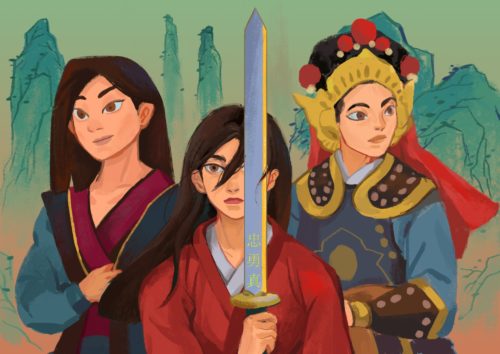 Mulan illustration by Alphabetes