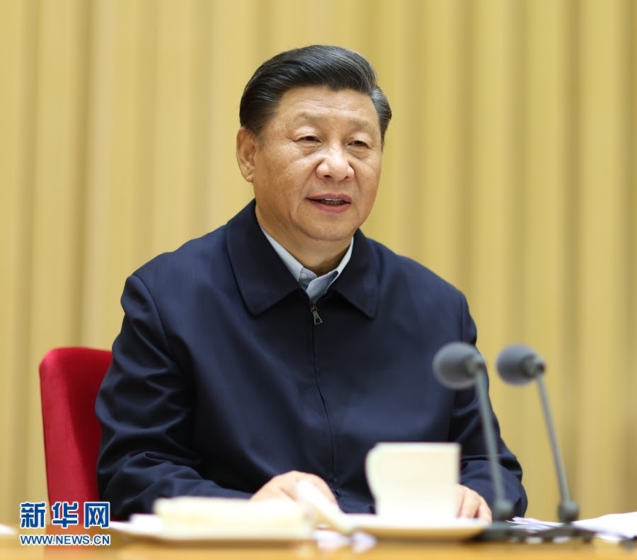 xi jinping at xinjiang work conference