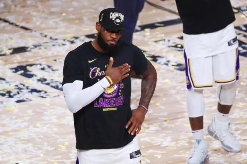 LeBron James wins NBA championship