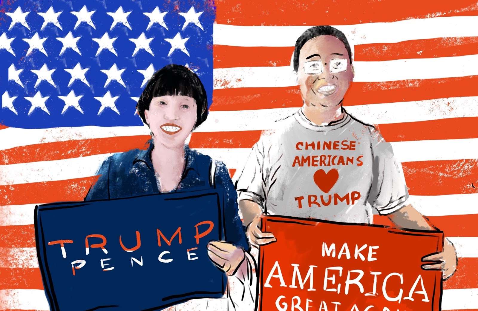 Chinese American Trump voters