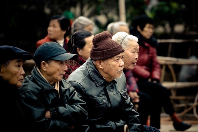 china old people