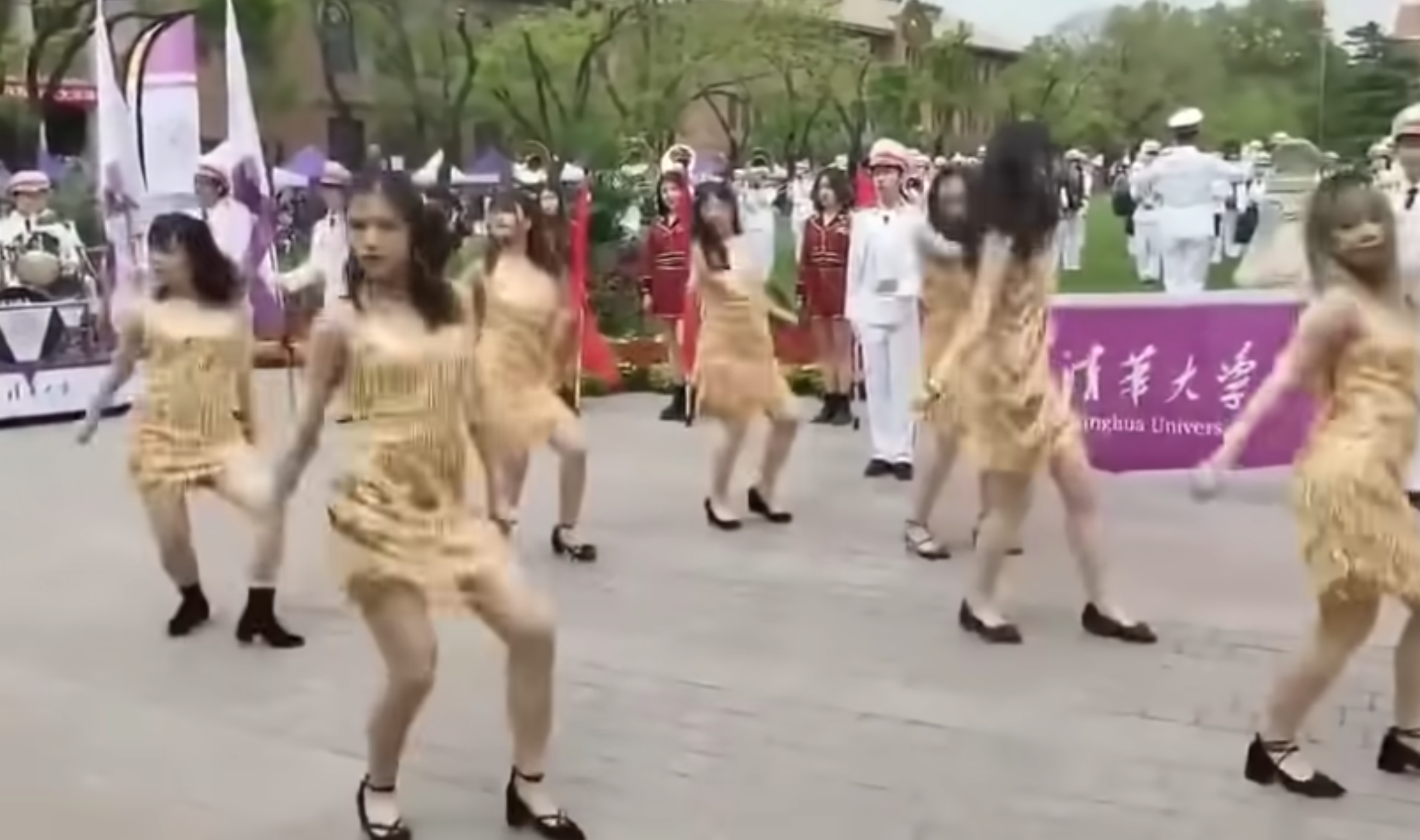 Misogynistic trolls band together to dunk on dance-loving young women at Tsinghua University