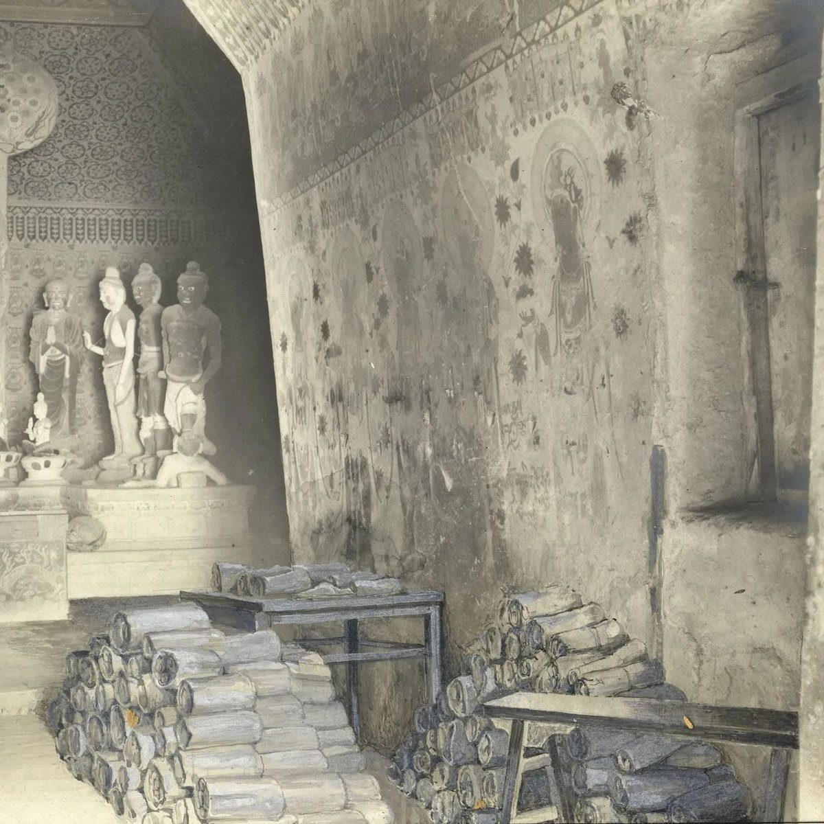 Dunhuang manuscripts found by Wang