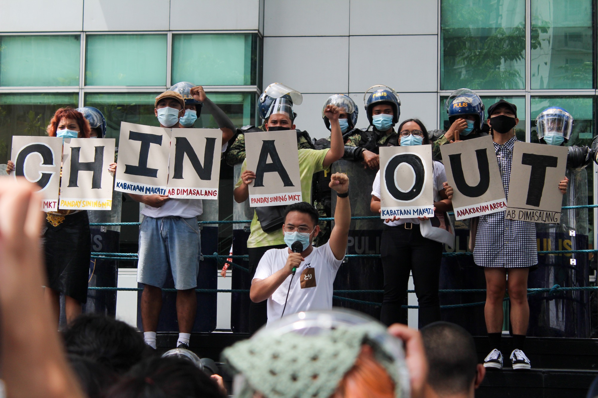 Anti-China protest on Philippines Independence Day