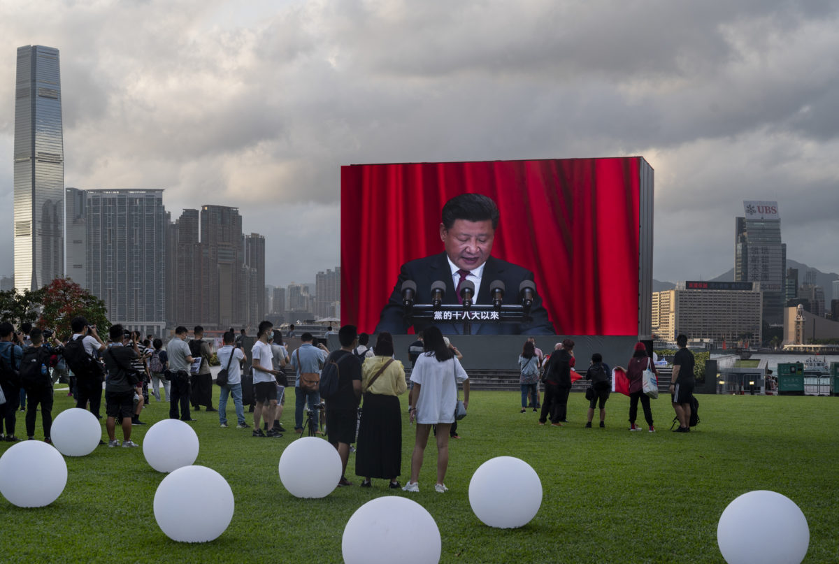 Handover anniversary in Hong Kong, China - 1 July 2021