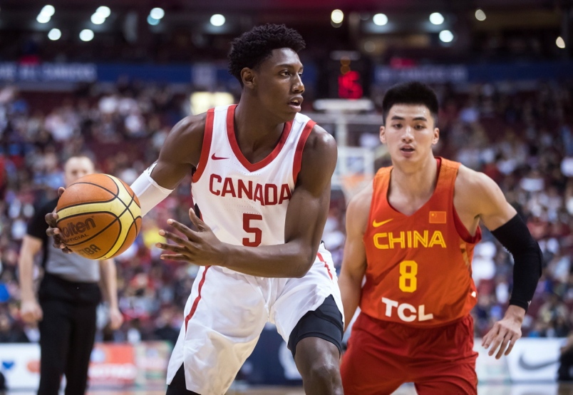 China loses to Canada in Olympics qualifying men's basketball