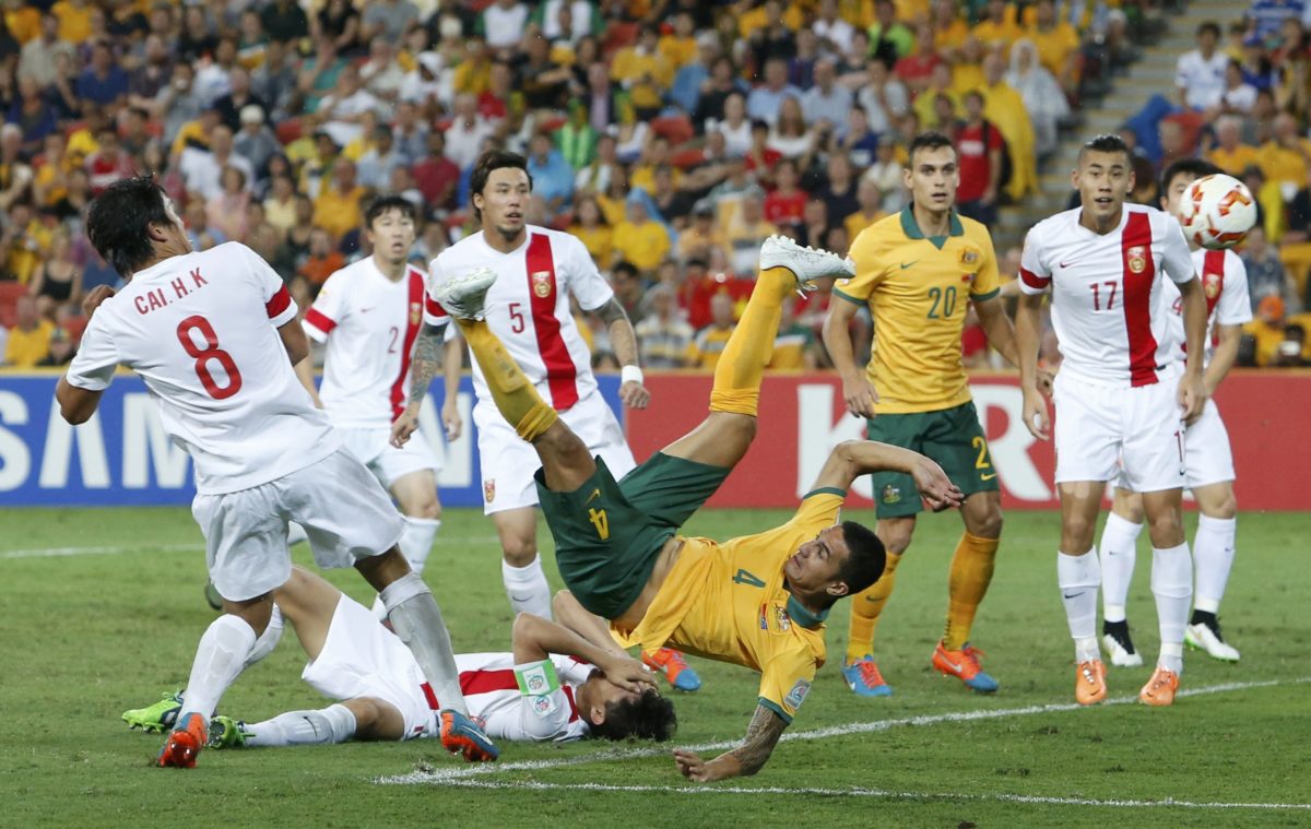 Tim Cahill Australia goal vs China 2015 AFC Asian Cup