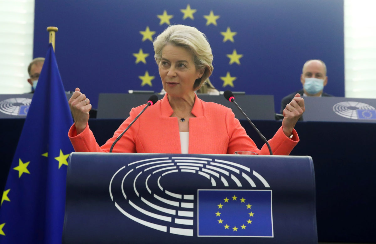 European Commission President Ursula von der Leyen