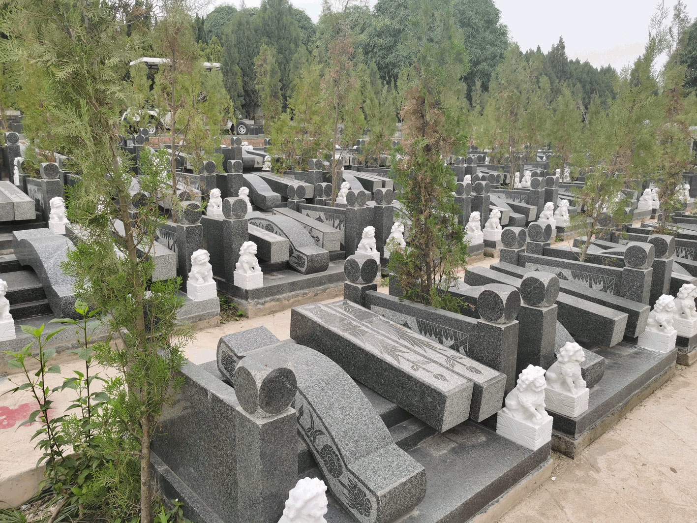 graveyard in china