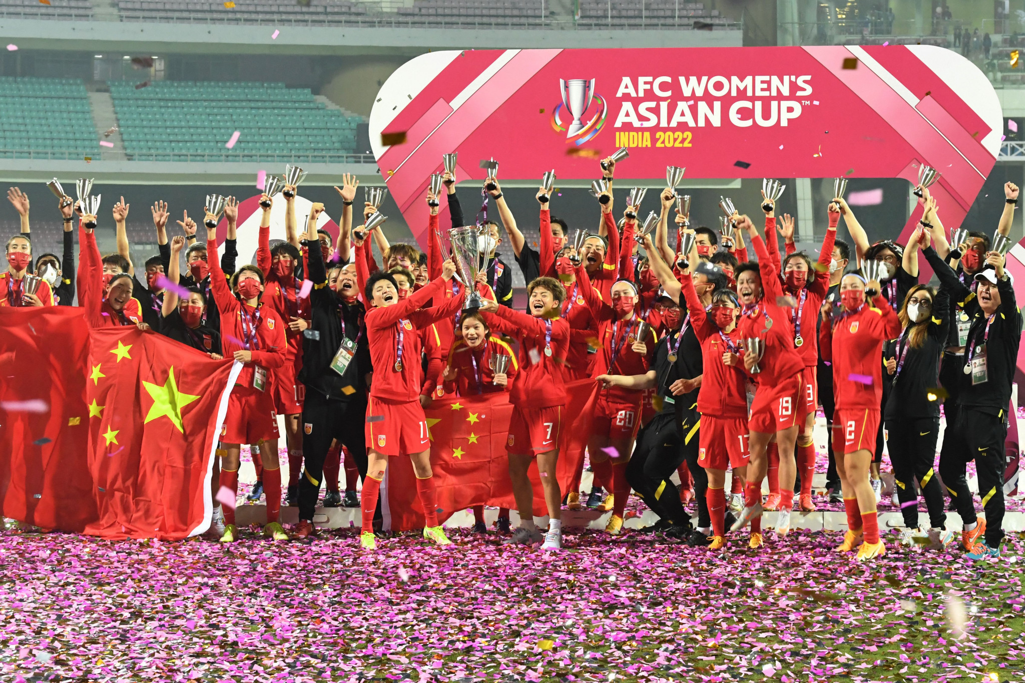 China Completes Stunning Comeback To Win Afc Women S Asian Cup The China Project