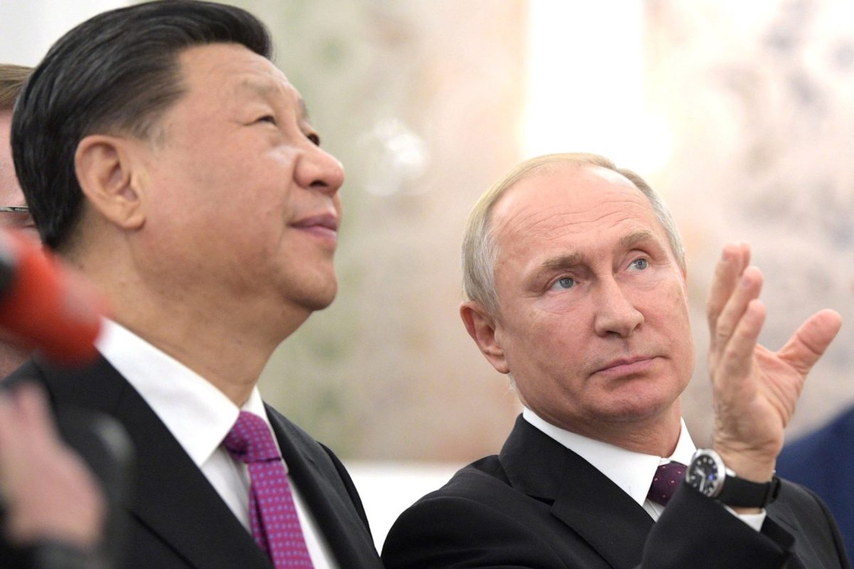 xi jinping and vladimir putin