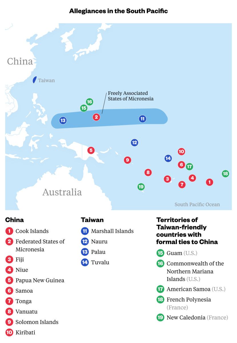 China's Pacific Island Push Is All About Taiwan – The China Project