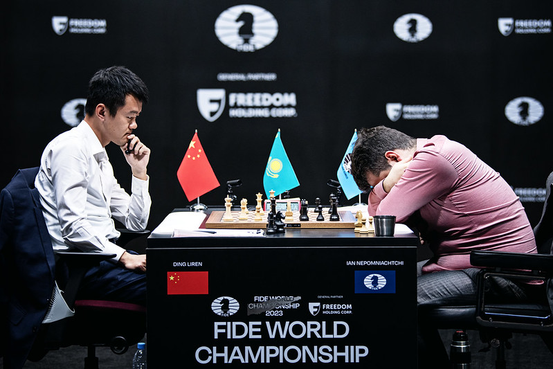 Ding Liren makes chess history as China's first male world