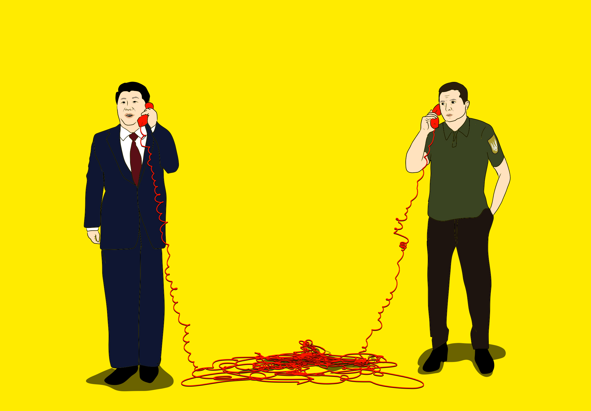 China S Xi Holds First Public Phone Call With Ukraine S Zelenskyy The   XiZelenskyy 3 