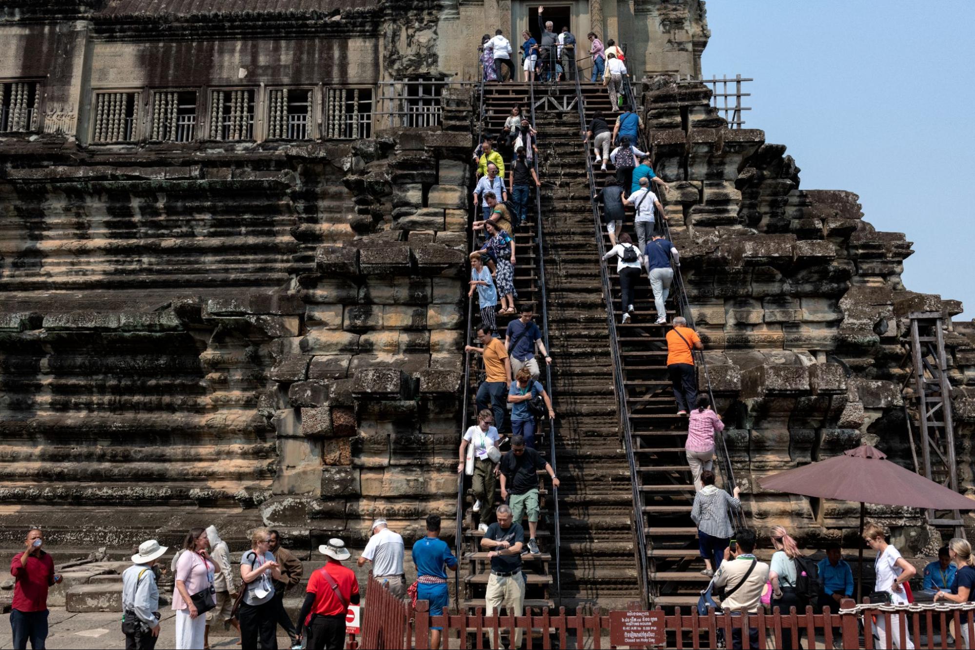 asian tourists